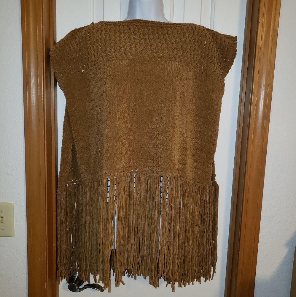 Hand Knit Poncho